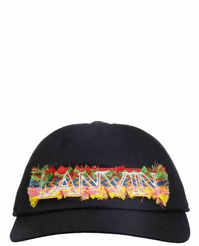 Shop Lanvin Black Curb Hat