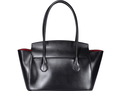 Shop Bally Sandah Shoulder Bag In Black