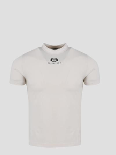 Balenciaga - Printed Cotton-Jersey T-Shirt - White - M for Women