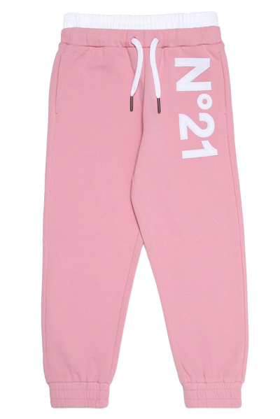 Shop N°21 Sports Trousers In Pink