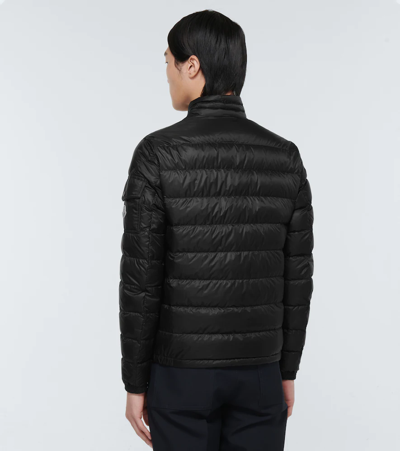 Shop Moncler Agay Down Jacket In Black