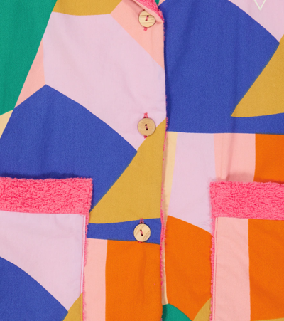 The Animals Observatory Whale Cotton Jacket In Pink