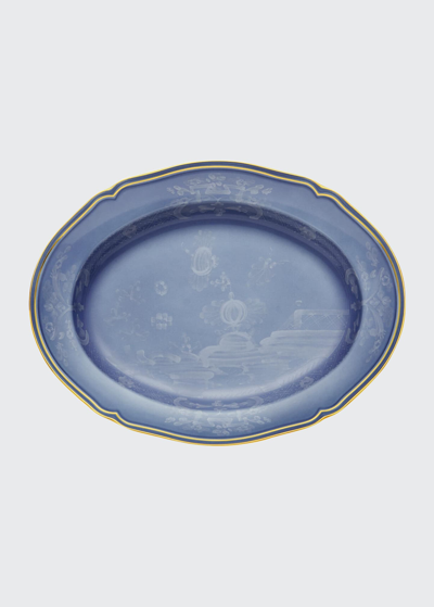 Shop Ginori Oriente Italiano Oval Flat Platter