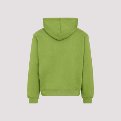 Shop Etro Boxy Hoodie Sweatshirt In Green