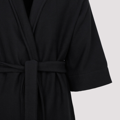 Shop Fear Of God Cotton Bathrobe Underwear In Black