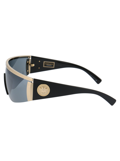 Shop Versace Sunglasses In 12526g Pale Gold