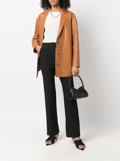 Joseph Round Neck T-shirt In Neutrals