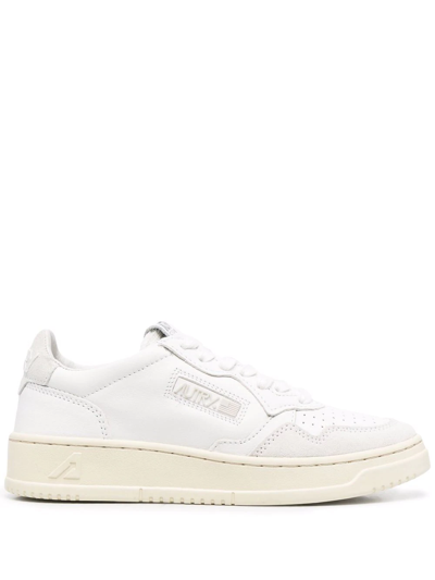 Shop Autry Medalist Low-top Sneakers In White