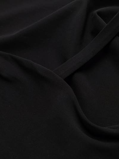Shop Lido Criss-cross Back Swimsuit In Black