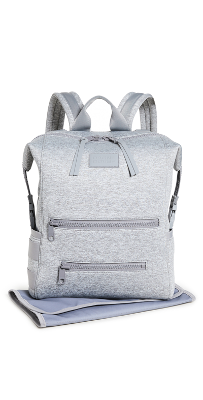 Shop Dagne Dover Large Indi Diaper Backpack Heather Grey