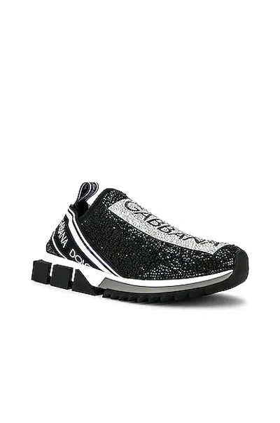 Shop Dolce & Gabbana Sorrento Sneaker In Black & Multi