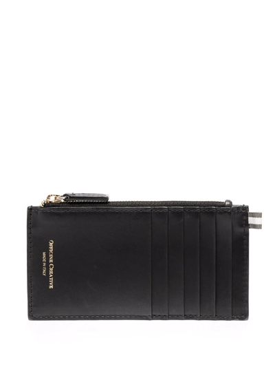 Officine Creative Boudin 18 Leather Cardholder In Black