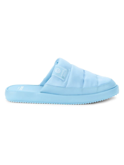 Shop Greats Women's Foster Quilted Slippers In Tonal Blue
