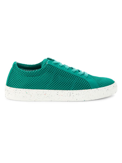 Shop Greats Men's Royale Mesh Sneakers In Teal