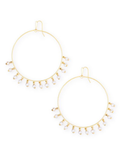 Kendra Scott Women's 14k Yellow Gold-plated & 5mm Cultured Freshwater ...