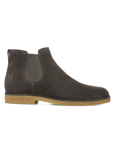 Shop Vince Men's Bonham Suede Chelsea Boots In Graphite