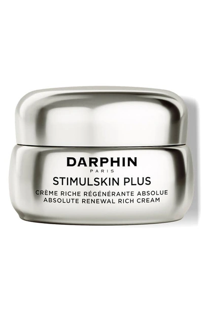 Shop Darphin Stimulskin Plus Absolute Renewal Rich Cream For Dry To Very Dry Skin Types, 1.7 oz