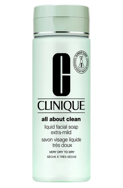 Shop Clinique All About Clean™ Liquid Facial Soap, 6.7 oz In Extra Mild