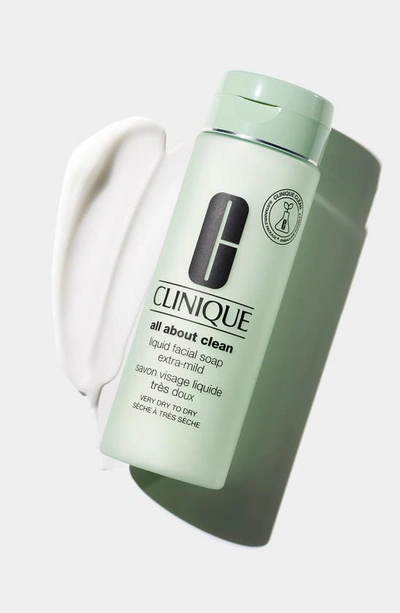 Clinique 6.7 Oz. All About Clean Liquid Facial Soap - Extra Mild In Extra Mild