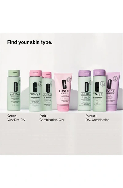 Shop Clinique All About Clean™ Liquid Facial Soap Mild, 6.7 oz In Oily