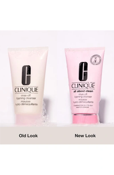 Clinique All About Clean Rinse-off Foaming Face Cleanser, 5 Oz.