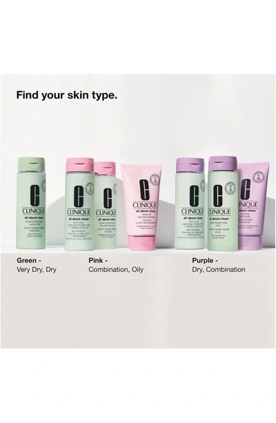 Clinique All About Clean Rinse-off Foaming Face Cleanser, 5 Oz.
