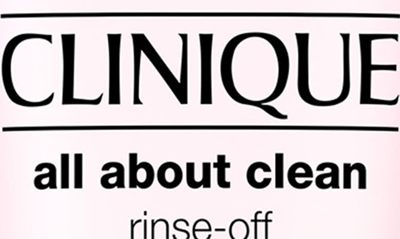Shop Clinique All About Clean™ Rinse-off Foaming Face Cleanser, 5 oz