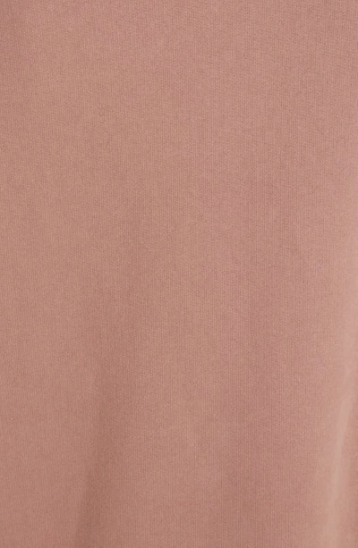 Shop Acne Studios Fierre Logo Sweatshirt In Blush Pink