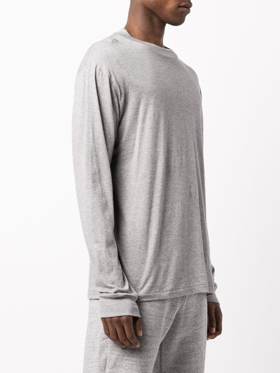 Shop John Elliott Cotton-cashmere Blend Sweatshirt In Grau