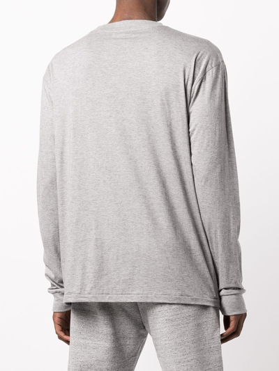 Shop John Elliott Cotton-cashmere Blend Sweatshirt In Grau