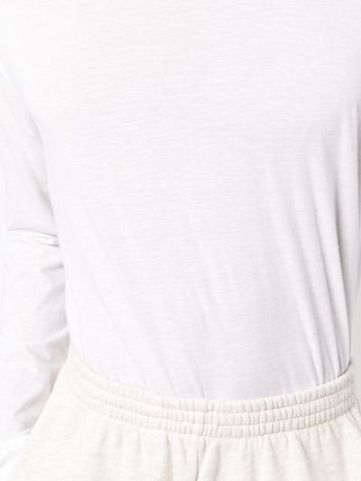 Shop John Elliott Cotton-cashmere Blend Sweatshirt In Weiss