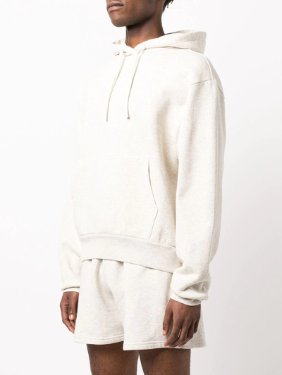 Shop John Elliott Interval Jersey Hoodie In Nude