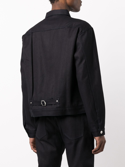 Shop John Elliott Thumper Type Ii Denim Jacket In Schwarz