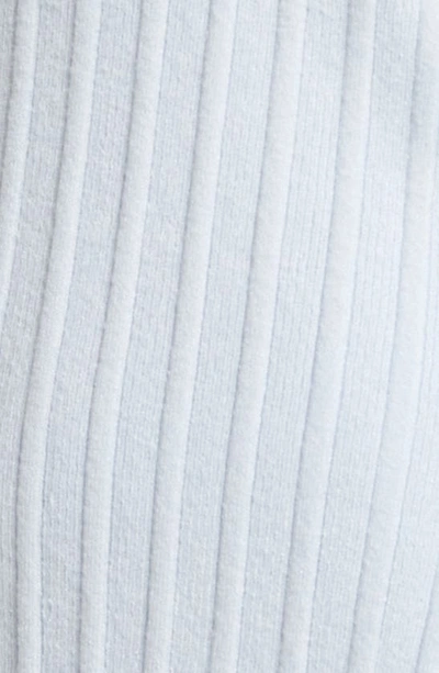 Open Edit Side Tie Sweater In Blue Ice