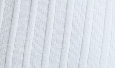 Open Edit Side Tie Sweater In Blue Ice