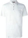 Michael Kors Classic Polo Shirt In 100white