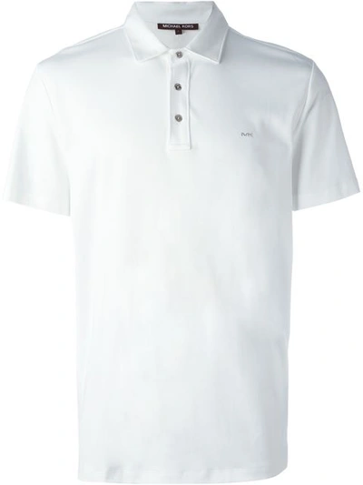 Michael Kors Classic Polo Shirt In White