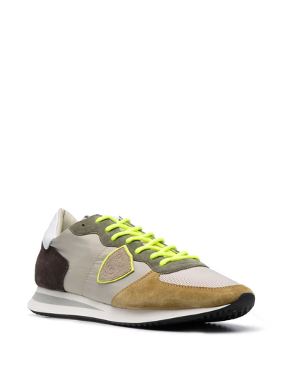 Shop Philippe Model Paris Tropez Mondial Low-top Sneakers In Green