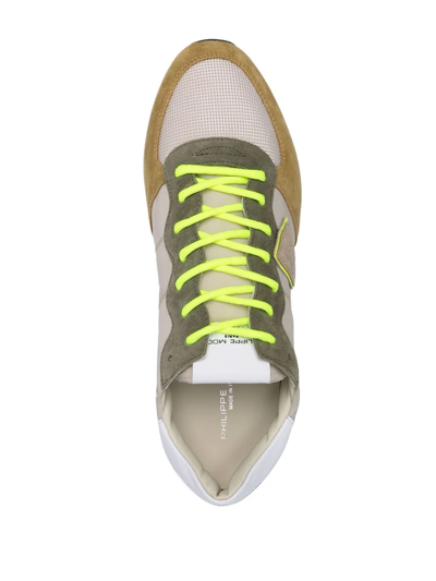 Shop Philippe Model Paris Tropez Mondial Low-top Sneakers In Green