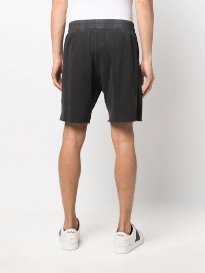Shop James Perse Terry Sweat Shorts In Grey