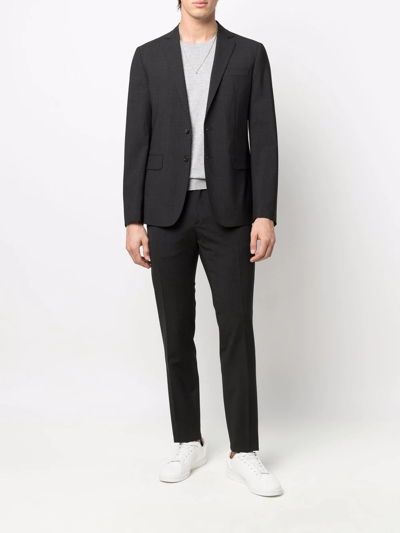 Shop Dsquared2 Single-breasted Virgin Wool Suit In Grey