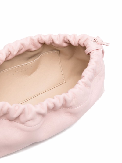 Shop Studio Amelia Drawstring-fastening Crossbody Bag In Pink
