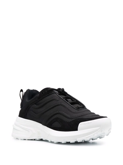 Givenchy Chunky Lace-up Low-top Sneakers In Black