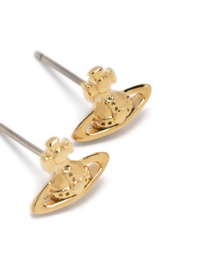 Vivienne Westwood Lorelei Stud Earring in Metallic