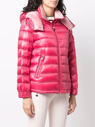 Shop Moncler Dalles Padded Jacket In Pink