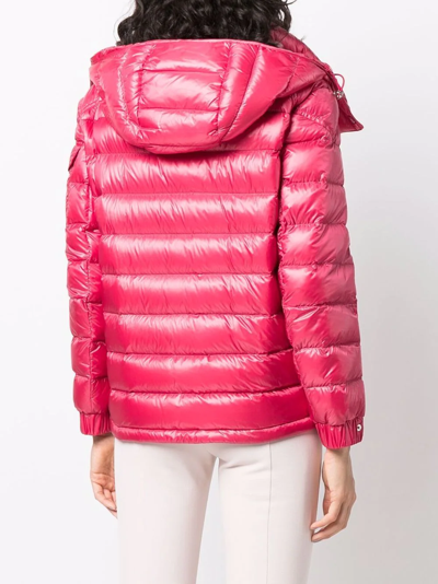 Moncler Dalles Water Resistant Down Puffer Jacket In Pink