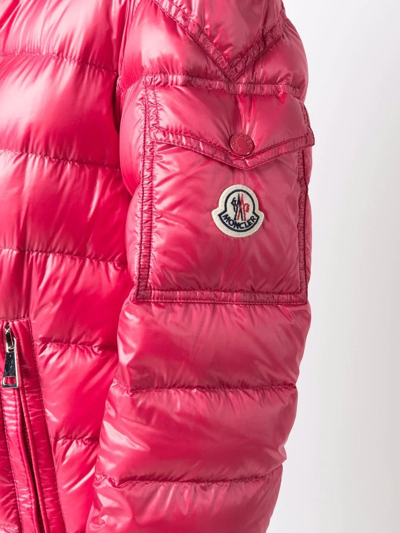 Shop Moncler Dalles Padded Jacket In Pink