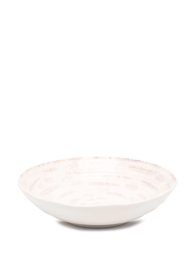 Shop Brunello Cucinelli Ceramic Bowl Set In Neutrals