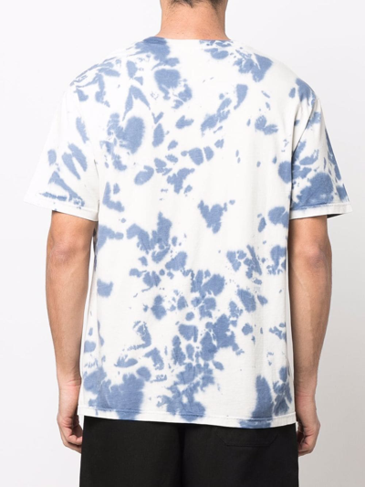 Shop Apc Adrien Organic Cotton T-shirt In Blue