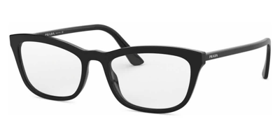 Shop Prada Catwalk Demo Square Ladies Eyeglasses 0pr 10vv 1ab1o152 In Black